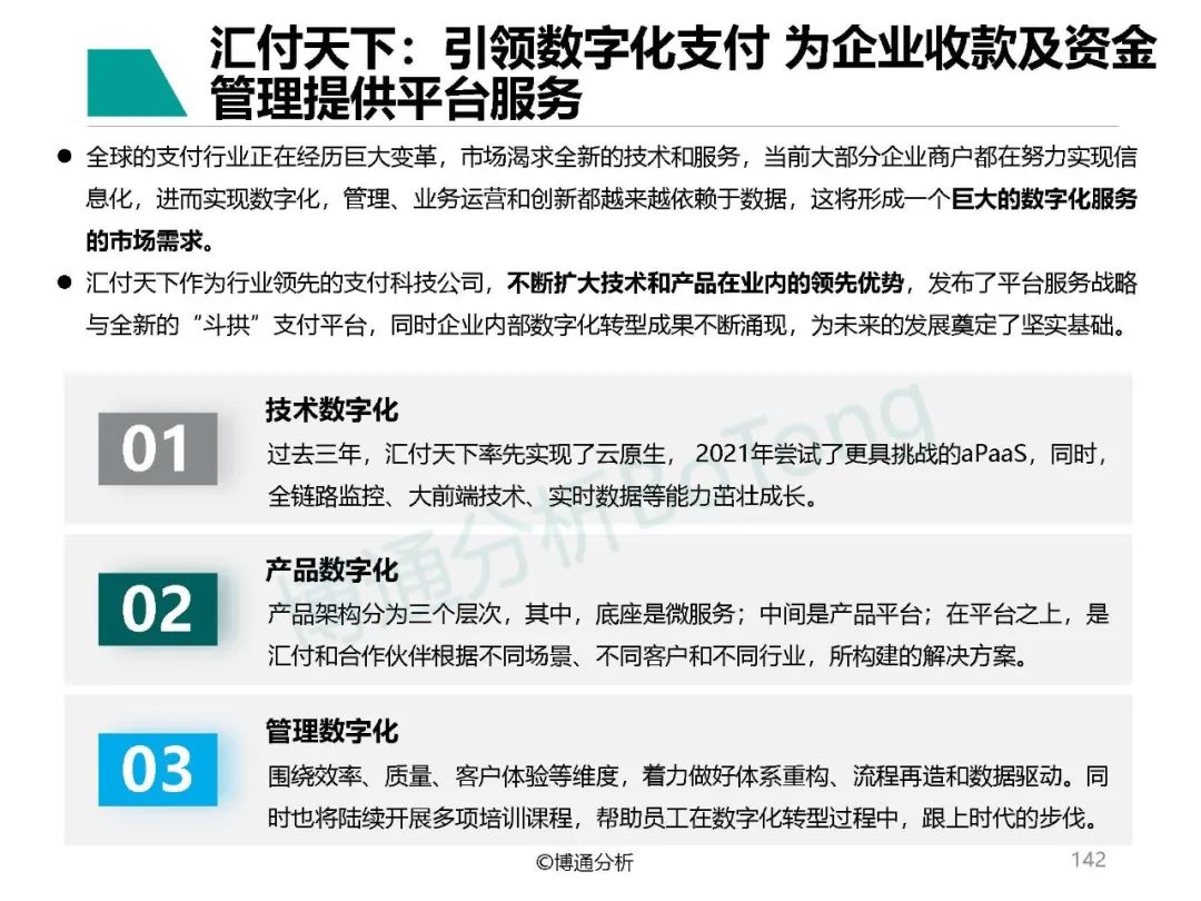 汇付数字化实践与“斗拱”成亮点案例，《非银行支付行业年度专题分析2022》正式发布(图1)