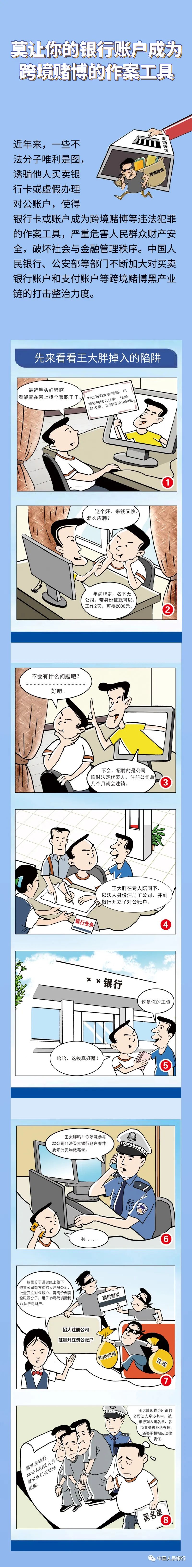 莫让你的银行账户成为跨境赌博的作案工具！(图1)