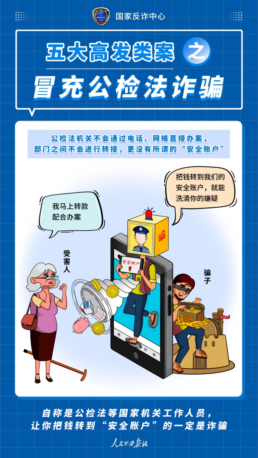 公安部发布五大高发电信诈骗案例_个人如何办理大pos机(图6)